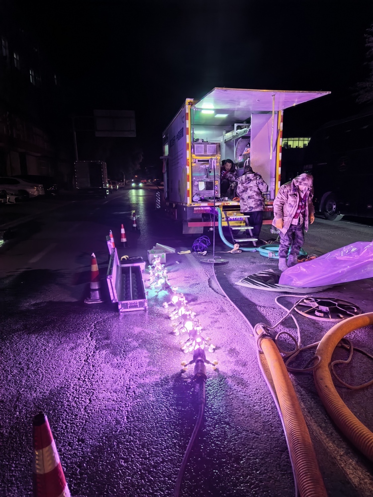 青湖路街道管道非开挖修复