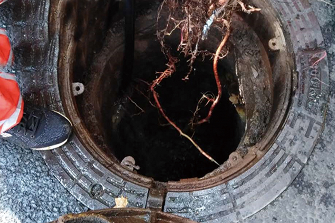 青湖路街道管道预处理